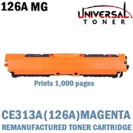 Compatible with HP CE313A (126A) Compatible Magenta Laser Toner (Prints 1000 Pages)