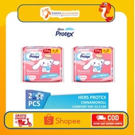 Hers Protex Daily Comfort Day Sanitary Napkins 23.5cm 8+2 Pads Bundle 2