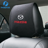 FFAOTIO Car Seat Head Rest Cover With Pockets Car Interior Accessories For Mazda 3 6 5 CX3 2