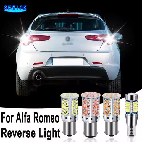 2pcs LED Reverse Light Backup Lamp Canbus For Alfa Romeo Giulietta Mito 156 Giulia 147 156 Gt
