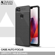 OPPO Auto OPPOfocus F7 (6.23") | Soft Case Leather Premium - Black