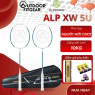 Badminton racket 5UG4 full carbon XW ALP-SPORT Huyen Vu SPECIALIZED 22-30lbs Pre-tensioned 10.8kg
