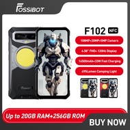 FOSSiBOT F102 Smartphone 16500mAH 20GB+256GB 108M Camera Cell phone 6.58'' FHD+ 120hz Helio G99 Mobile Phone