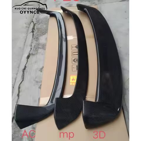 3 styles For BMW F20 2012 - 2018 116i 118i 125i F20 F21 real carbon fiber Spoiler Rear Trunk Wing Ro