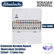 Schmincke Horadam Aquarel Watercolour Ltd Edition [Set-74808] - Professional Solid Watercolour Paint