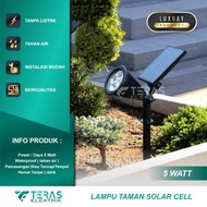 Solar cell garden spotlight solar powered outdoor solar spotlight
