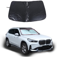 Car Windshield Sun Shade Compatible with BMW X1 U11 /iX1/X2/iX2 2023 2024 2025 Sunshade Foldable UV 