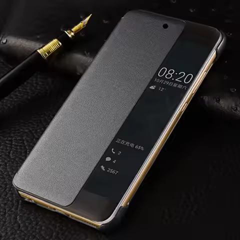 Smart View Case For Huawei P30 Pro P30Pro P30Lite Auto Sleep Wake Up Flip Cover Phone Cases For Huaw