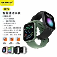~ AWEI H25 Wireless Smart Watch Waterproof NFC GPS Smartwatch Body Temperature Measuring Bluetooth Calls Fitness Bracelet