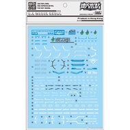 ♞P19 Astray Blue Frame PG Water Slide Decal from D.L