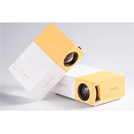 Projektor YG300 Projektor Mini Kecil Kanak-kanak Tayangan Dinding Rumah 4K HD Projektor Mudah Alih