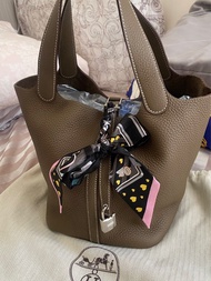 SOLD❤️Hermes picotin 22大象灰❤️不議價