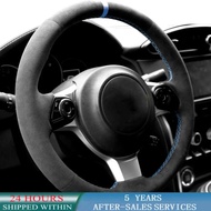 Customized Original Steering Wheel Braid Car Steering Wheel Cover Suede Leather For Toyota 86 GT86 G
