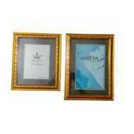 Photo Frame / Frame / Picture Frame / Frame with Carved Motif Size (21X30cm 20x25cm)