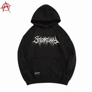 hoodie pria tebal font metal hitam everyday is holiday switer cowo terbaru 2023 korea style jamper