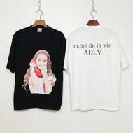 Adlv Baby Face Tee Black Phone