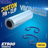 ET900 PISTON PIN + CLIP SET MOTORBIKE