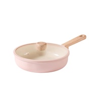 CAROTE Non-Stick Ceramic Cookware Set - Versatile Frying Pan and Saucepan with Lid, PFAS-Free, Easy 