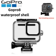 Gopro8 waterproof shell diving protection case 45M underwater shooting Hero8 sports camera (only sup