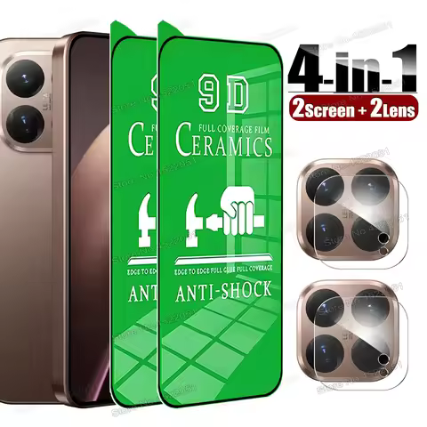 4 IN 1 For Xiaomi 15T 14T 13T 12T 11T Pro 11 Lite 13 14 15 T Full Ceramic Film For Xiaomi Mi 15T Pro