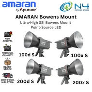 Aputure AMARAN 100d S/100x S/200d S/200x S Ultra-High SSI Bowens Mount Point-Source LED
