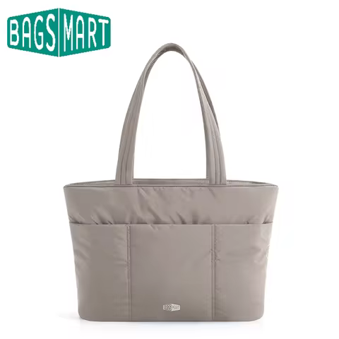 BAGSMART Women's Tote Bag Fashion Versatile Handbag For College Commute Work Large Capacity Student 
