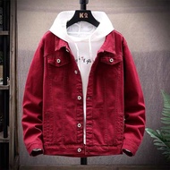 Jaket Jeans Denim Pria/Cowok - Maron/Hitam/Putih/Kuning/Hijau