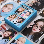 55张AESPA小卡* 2025 aespa SEASON’S GREETINGS卡片KARINA明信片Girl group aespa Giselle postcard sticker gift b