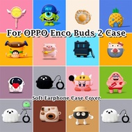 READY STOCK For OPPO Enco Buds 2 Case Cartoon Innovation Series Soft Silicone Earphone Case Casing Cover NO.1