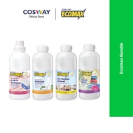 (Bundle) Ecomax Fabric Softener + Dishwash + All Purpose Cleaner + Fabric Wash