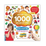 Book - Collection of 1000 glitter decals (2-8 years old) - BOOK 3: Training thinking