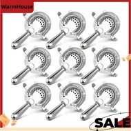 9 Pack Cocktail Strainer 9pcs Stainless Steel Cocktail Strainer 4 Prong Stainless Steel Bar Strainer