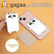 GAGAA Phone Back Sticker Mirror, Rabbit Frog Thin Self-adhesive Mirror, Beauty Panda Pig Acrylic Ani