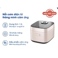 Nồi cơm điện cao tần AQUA AQS-RIH401R(W)-VN TRẮNG - Chính Hãng