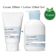 [ ILLIYOON ]⚡Set⚡Ceramide Ato Lotion 528ml + ILLYYOON Ato Concentrate Cream 200ml Set For Dry &amp; Sensitive /Ceramide Lotion /Ceramide Cream / Face &amp; body Cream / Face &amp; Body Lotion