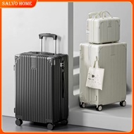 Salvo Classic Luggage Large Capacity Travel Trolley Case 20/24 Inch Lightweight Hard Suitcase With 3