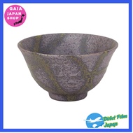 Direct From Japan☆Hatsuyama Kiln Rice Bowl Dark Brown 11φ×6H㎝ Bizen Tasuki Hantai Bowl (Small) YH-25