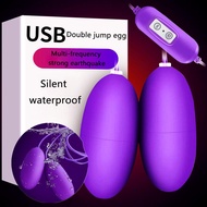 10 Frequency Mini Bullet Vibrator USB wireless jumping egg sex toys for women
