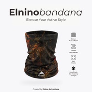 Elnino Multipurpose Headwear Mask Bandana Buff Outdoor Quick dryBANDO - Lava