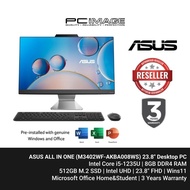 ASUS ALL IN ONE (M3402WF-AKBA008WS) (R3-7320U/ 8GB RAM/ 512GB SSD/ Radeon/ 23.8" FHD/ OfficeHNS/ Win