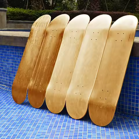Dovewill Dek Skateboard Kosong Pakej 8.0 Kanak-Kanak 7 Tier Kayu Maple Deck Double Concave 7 Layer L