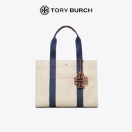TORY BURCH กระเป๋าโท้ท TORY Contrast ขนาดกลาง 135044