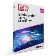 Bitdefender Total Security 中英文 1 year 5 users (序号)  優惠價$328