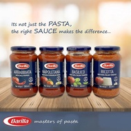 BARILLA Italian Pasta Sauce 400g Assorted Flavors - Napoletana/Pomodoro/Arrabbiata/Olive/Riccotta/Bo