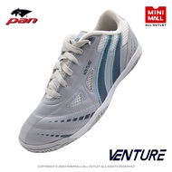 รองเท้าฟุตซอล ( Pan Venture Elvaloy Shoe PF-14VT ฟรีของขวัญ ) รองเท้าฟุตบอลหนังสังเคราะห์ ใส่เล่นกีฬาได้หลายประเภท