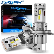 Xstorm หลอดไฟ lampu depan LED H4หลอดไฟรถยนต์20000LM ต่ำแบบ Canbus หลอดไฟไดโอดเทอร์โบ LED อัตโนมัติ12V 6500K