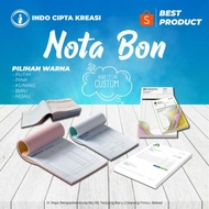 Cetak nota 1 rim 2 ply / rangkap (nota / surat jalan / form)