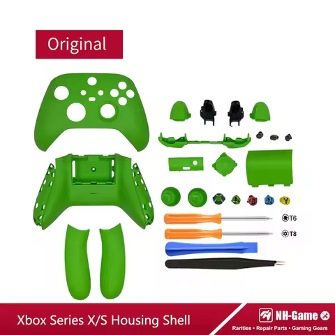 Housing Cover For Xbox Series X/S Controller Faceplate Back Shell LB RB Bumper Battery Case For Forz