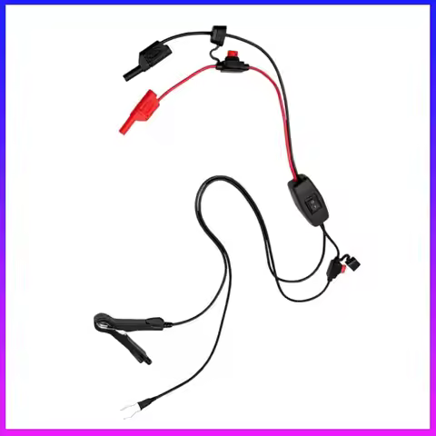 Battery Leak Detection Tool No Power Off Leak Down Tester with 4mm Copper Plug Current Drain Test To