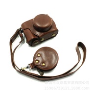 Suitable for Olympus EP7 Leather Case E-P7 Dedicated Mirrorless Camera Bag Protective Case Shoulder 
